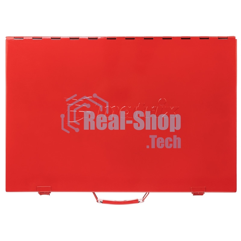 Набор метчиков и плашек Matrix М2-М18, 110 шт. метал. кейс