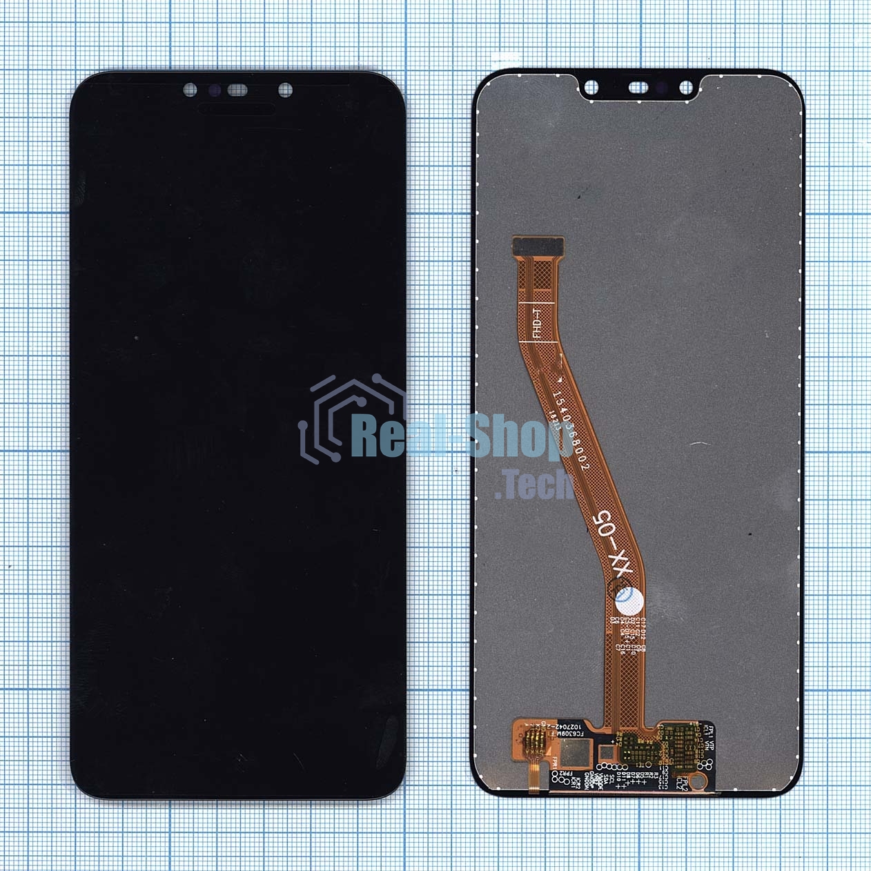 Дисплей для Huawei Nova 3i, P Smart Plus черный