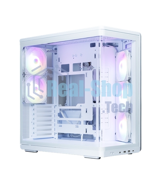 Компьютерный корпус ZALMAN MidTower P60 белый (ATX, без БП, 5x120мм ARGb fans, 1xUSB Type C, 2xUSB 3.0) (Zalman P60 белый)