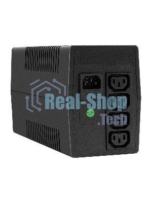 ИБП ExeGate Smart LB-600.LCD.AVR.4C13 (600VA/360W, LCD, AVR, 4*C13, батарея 12V 7.2Ah, Black)