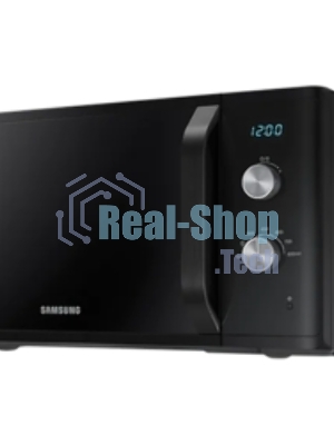 Микроволновая печь Samsung MS23K3614AK черный, 23 л, 800 Вт, переключатели - поворотный механизм