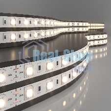 Лента светодиодная 5050 24V 60Led 14,4W IP20 / 60Led 14,4W IP20 3300K тёплый белый