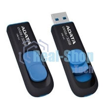 Флешка USB ADATA UV128 (AUV128-128G-RBE), 128Gb, USB 3.0, R/W 100/30, черный/синий