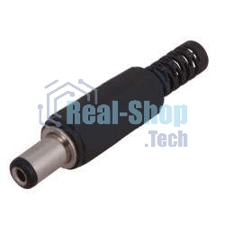 Разъем питания Rexant штекер 2.1х5.5х10мм