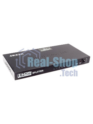 Разветвитель HDMI Cablexpert DSP-8PH4-03, HD19F/8x19F, 1 компьютер => 8 мониторов, Full-HD, 3D, 1.4v, каскадируемый