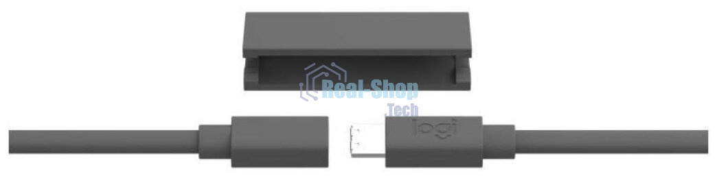 Кабель LOGITECH MeetUp 10m Mic Cable - графитовый - WW - MEETUP 10M MIC CABLE
