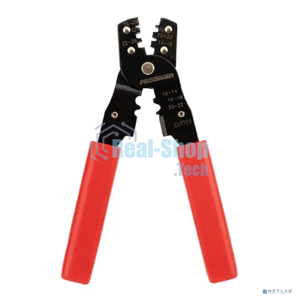 Кримпер PROconnect HT-202B для обжима автоклемм 0.10-6.0 мм²