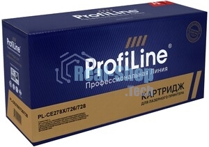 Картридж лазерный ProfiLine PL-CE278X/726/728 для принтеров HP LJ Pro P1560/P1566/P1600/P1606dn/M1536 Canon i-Sensys MF4410/4420/4430/4450/4550d/4570d/4580dn/4870dn/D520/LBP-6200D 2500 копий