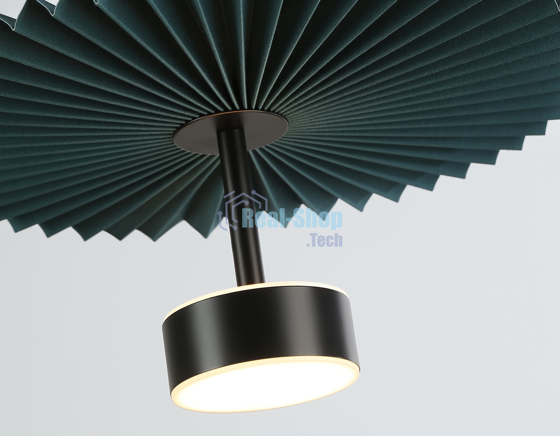 Светильник Ambrella light LH72605 BK/DB черный/синий 6W 3000K D300*260-1770