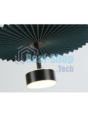 Светильник Ambrella light LH72605 BK/DB черный/синий 6W 3000K D300*260-1770