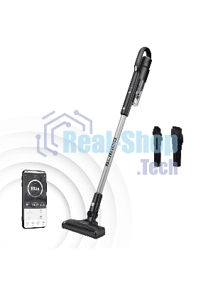 Пылесос вертикальный Polaris PVCS 2090 черный/серебристый, питание от аккумулятора, 130 Вт, уборка сухая, пылесборник 0.2 л