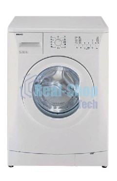 Стиральная машина Beko WRE 65P1 BSS серебристый, загрузка фронтальная 6 кг, 1000 об/мин., класс: А