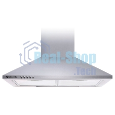 Вытяжка каминная Centek СТ-1820-60 серебристый, 60 см, 800 куб. м/ч, 55 дБ