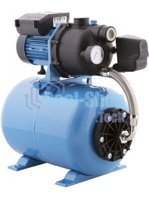 Насосная станция ДЖАМБО 60/35П-24600Вт глубина до 9м высота до 30м 3600л/ч 24л для чистой воды