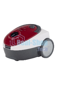 Пылесос Starwind SCB1114 красный/белый, 300/1800 Вт, уборка сухая, пылесборник мешок 2 л