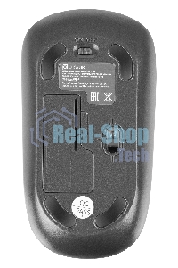 Комплект клавиатура + мышь Оклик 300M клав:серый мышь:серый/черный USB беспроводная slim