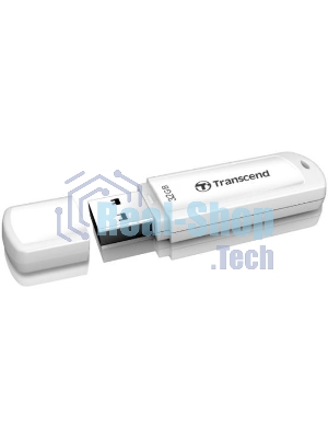 Флешка USB Transcend Jetflash 730 (TS32GJF730), 32Gb, USB 3.0, R/W 70/18, белый