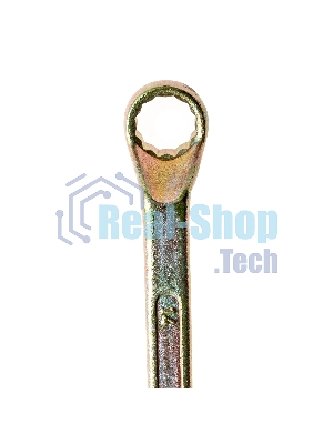 Ключ накидной Сибртех, 17x19 мм, желтый цинк