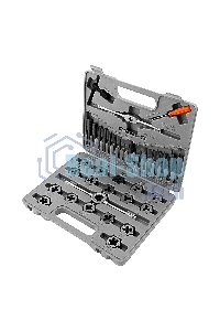 Набор метчиков и плашек Sparta м3-м12 40 предметов в пластиковом кейсе