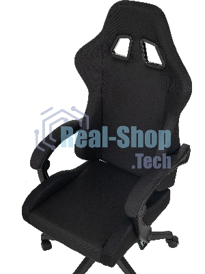 Кресло Бюрократ Zombie Predator Neo Black черный, экокожа, 120 кг, механизм качания