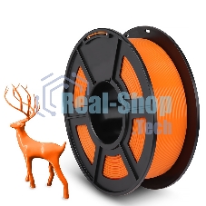 Филамент NVPrint PLA Orange для 3D печати диаметр 1.75мм длина 330 метров масса 1 кг