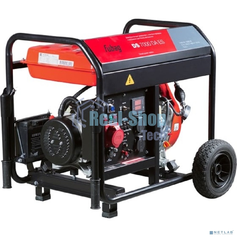Электростанция дизельная FUBAG DS 7000 DA ES с электростартером и коннектором автоматики 641695