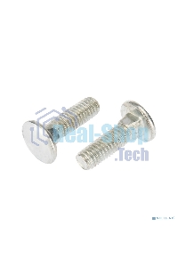 Болт мебельный Kranz DIN 603, 6х20, короб (50 шт./уп.)