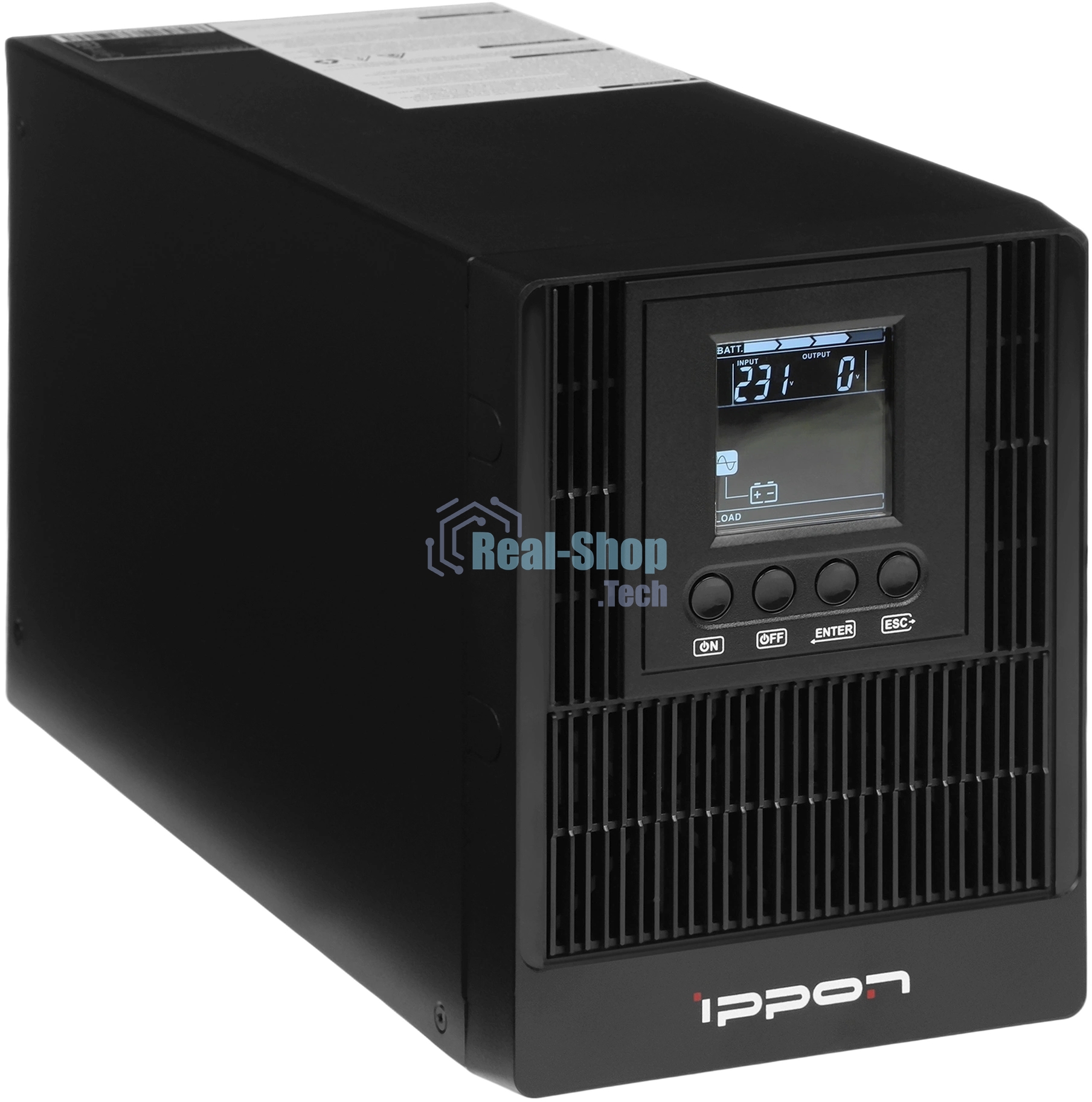 Источник бесперебойного питания Ippon Innova TbE 1000 900Вт 1000ВА черный