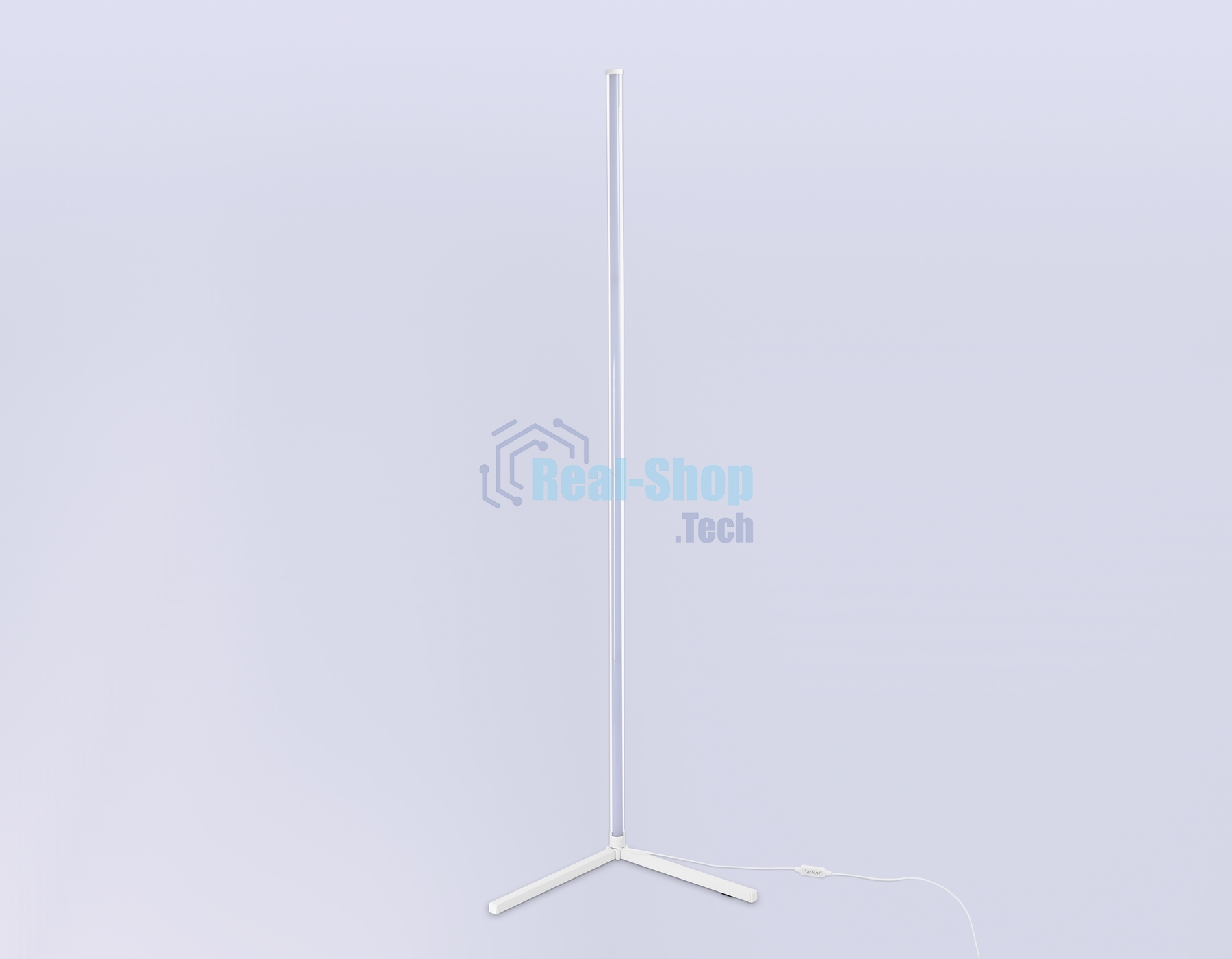 Светильник Ambrella light FL8025 WH белый LED 20W RGB D32*1650 (ПДУ РАДИО 2.4G)