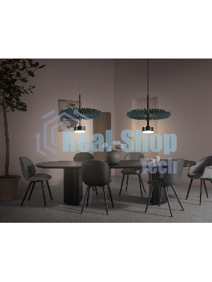 Светильник Ambrella light LH72605 BK/DB черный/синий 6W 3000K D300*260-1770