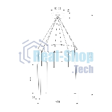 301101 LED / подвесной светильник / черный