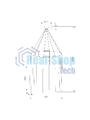 301101 LED / подвесной светильник / черный