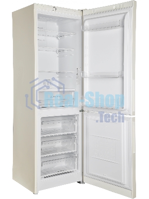 Холодильник Indesit ITR 4180 E бежевый двухкамерный 220/78л морозилка снизу