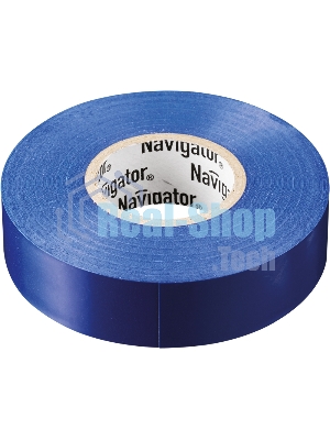 Изолента ПВХ Navigator 15 мм (рул.10м) син. NIT-B15-10/B