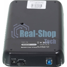 Внешний корпус для HDD AgeStar 3UB3A8-6G SATA II пластик/алюминий черный 3.5