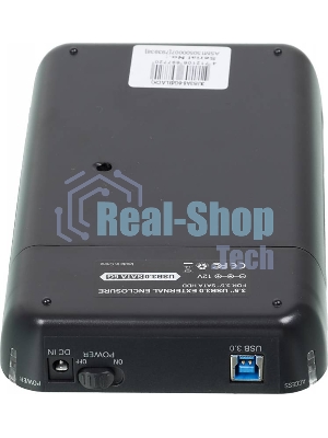 Внешний корпус для HDD AgeStar 3UB3A8-6G SATA II пластик/алюминий черный 3.5