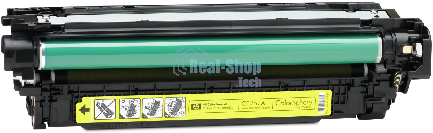 Картридж лазерный HP CE252A желтый для CLJ CM3530/CP3525 7000 стр.