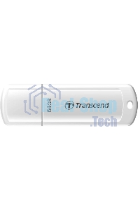 Флешка USB Transcend JetFlash 730 (TS64GJF730), 64Gb, USB 3.0, R/W 80/25, белый