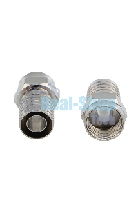 Разъем F Rexant RG-6, обжим