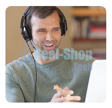 Гарнитура Logitech USB Headset H540 чёрный, проводная, USB