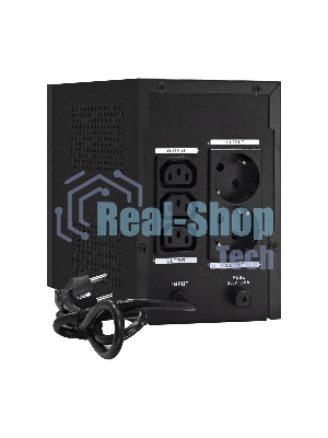Источник бесперебойного питания ExeGate EX292801RUS SpecialPro UNB-1600.LED.AVR.2SH.3C13 1600VA/950W, LED, AVR, 2*Schuko+3*C13, съемн.кабель, металлический корпус, черный