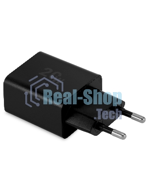 Сетевое зарядное устройство Digma DGW2D 20W 3A+1A (PD+QC) USB-C/USB-A универсальное черный