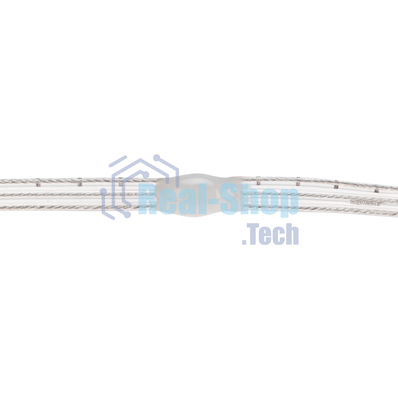 Гирлянда смарт Нить из росы с крупными светодиодами 10м, 100LED RGb, IP20, прозрачный провод, USB