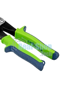 Ножницы по металлу Сибртех, 250 мм, прямой рез, сталь С55,двухкомпонентные рукоятки