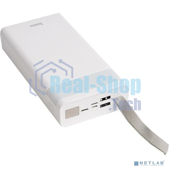Портативный аккумулятор HOCO J73 Powerful desk lamp power bank, 2.0А (30000mAh), белый