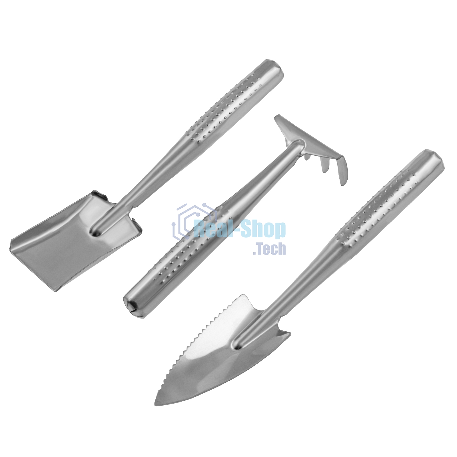 Набор по уходу за комнатными растениями, цельнометаллический, 3 предмета, LUXE Palisad