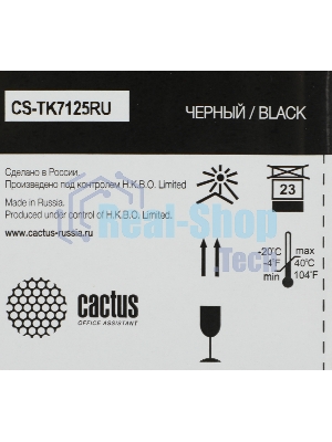 Картридж лазерный Cactus CS-TK7125RU TK-7125 черный (20000 стр.) для Kyocera TASKalfa 3212i