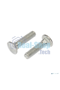 Болт мебельный Kranz DIN 603, 6х25, короб (50 шт./уп.)