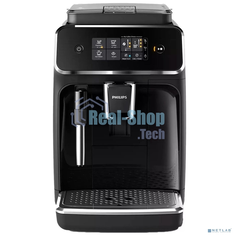 Кофемашина автоматическая Philips EP2224/10 черный, исп. кофе - молотый/зерновой, 1.8 л, 1500 Вт, 15 Бар.