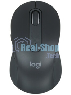 Мышь беспроводная Logitech Signature M650 графитовый, 4000 dpi, радиоканал, Bluetooth, USB, кнопки - 5